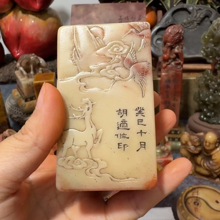 剑***心石材手工艺品摆件