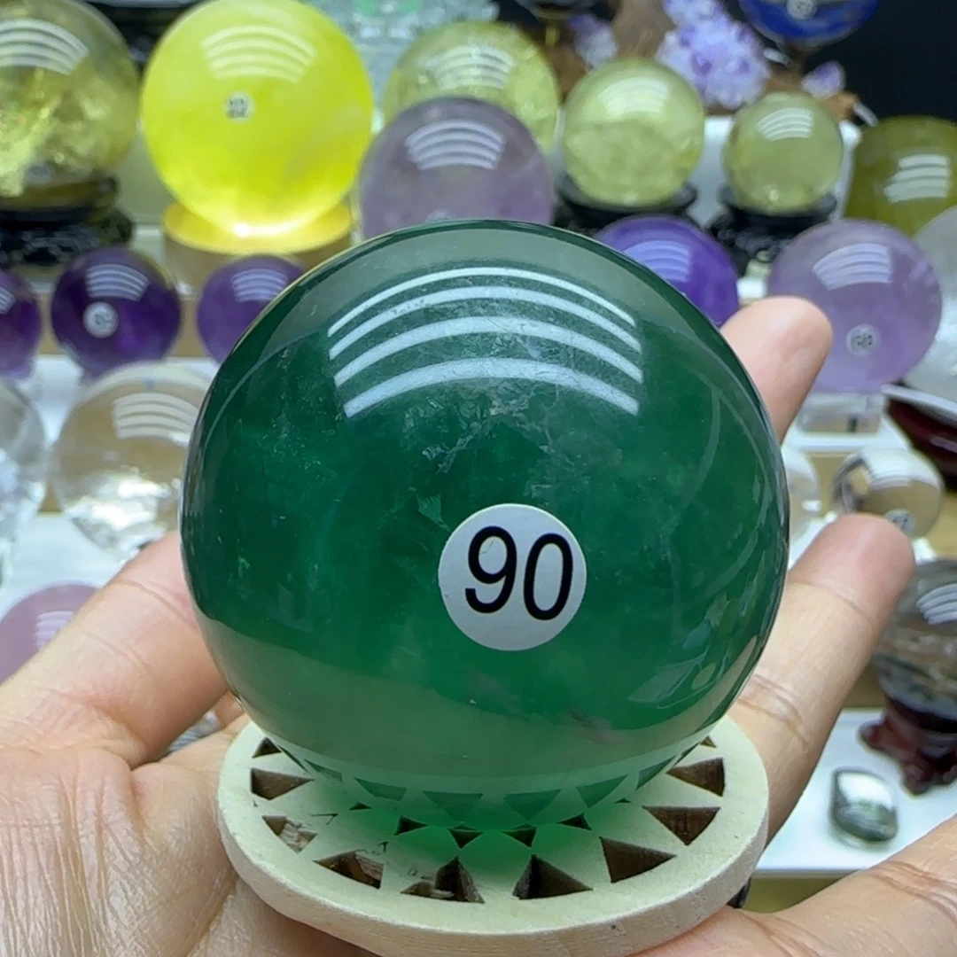 珠宝半成品水晶未镶嵌52.4mm