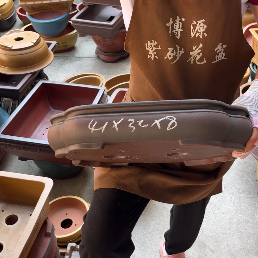 紫砂花盆盆景艺术