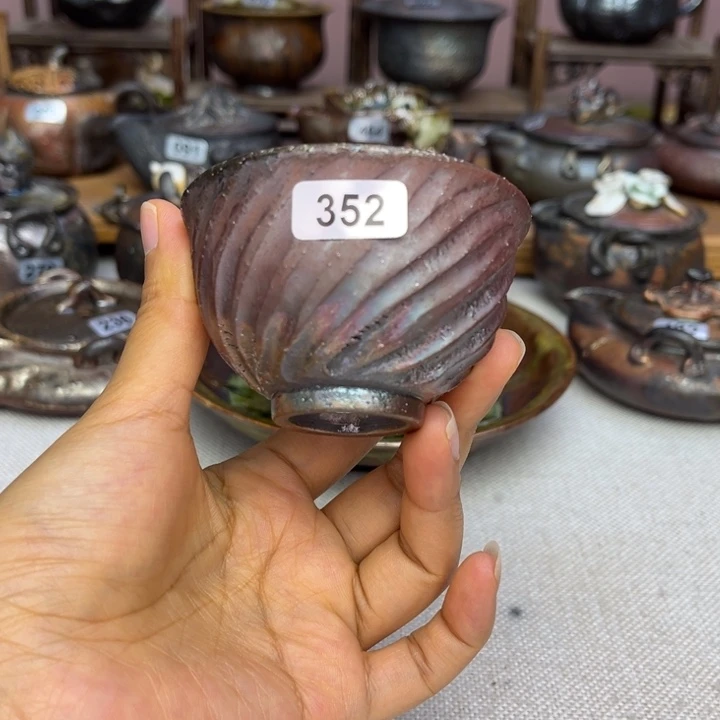 壶裸柴烧陶瓷茶器