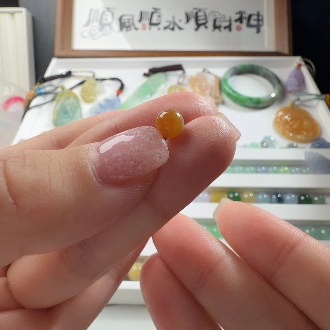 今***劳翡翠散珠翡翠散珠微瑕