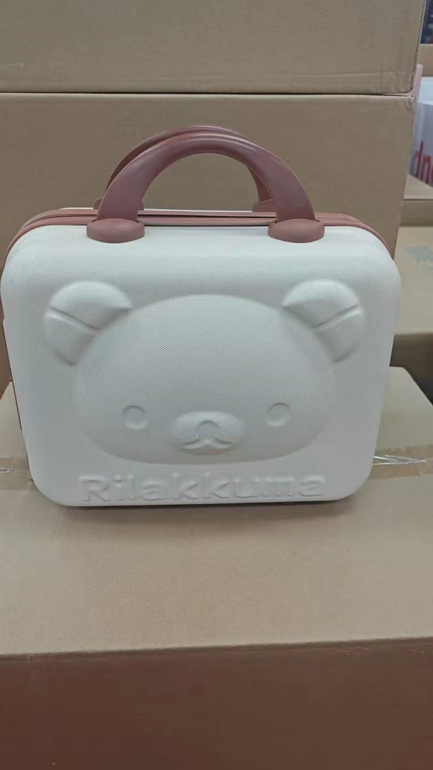 化妆箱14寸迷你手提箱子小行李箱伴手礼卡通收纳化妆包