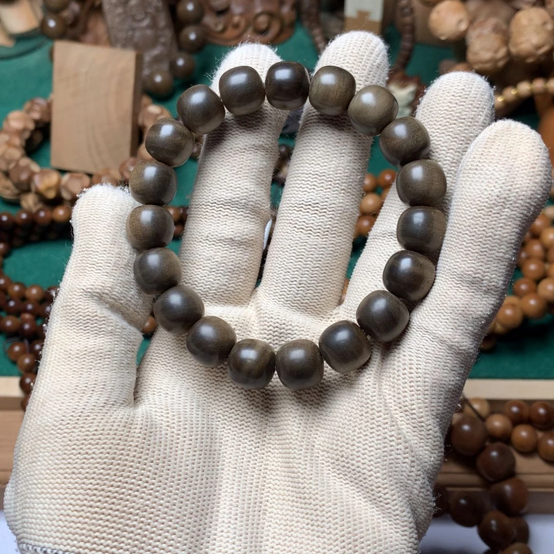 檀香木手串/手链何****忧老山檀香1.0