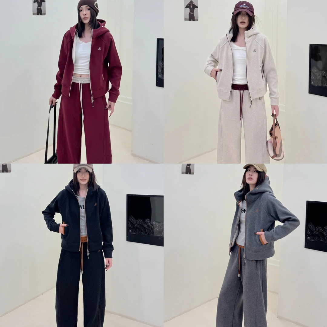 [momo]冬款加绒加厚【1620g重磅羊毛】氛围感套装XJ-1202-1213