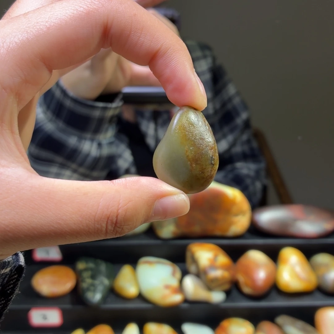 和田玉未镶嵌挂件16