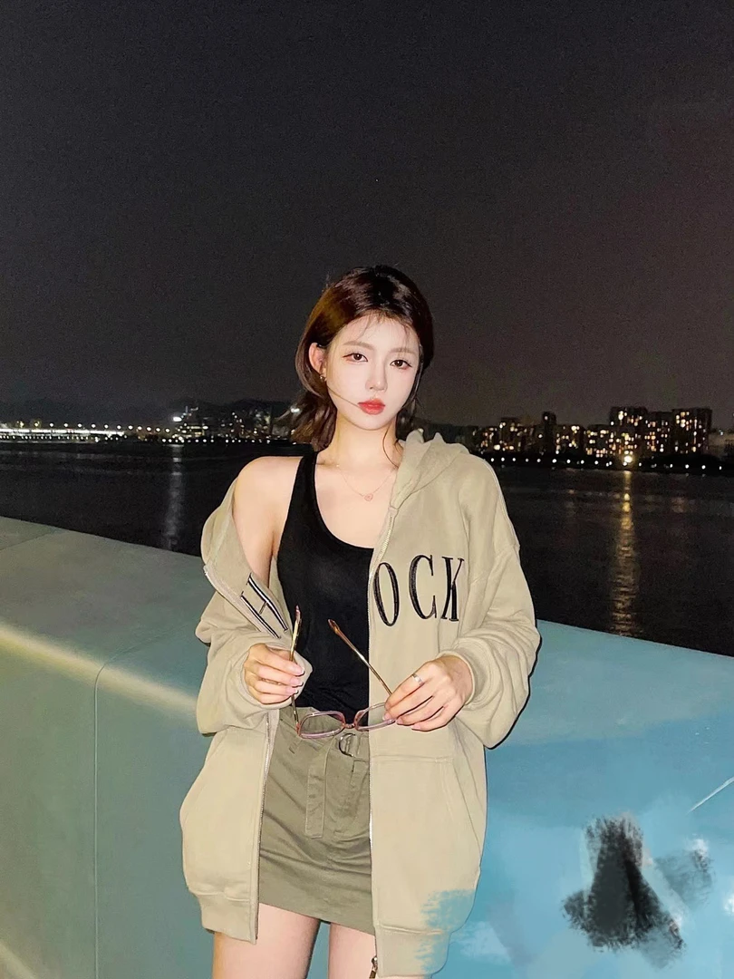 必须冲！基础刺绣logo简约加绒外套开衫 男女同款 默认微瑕