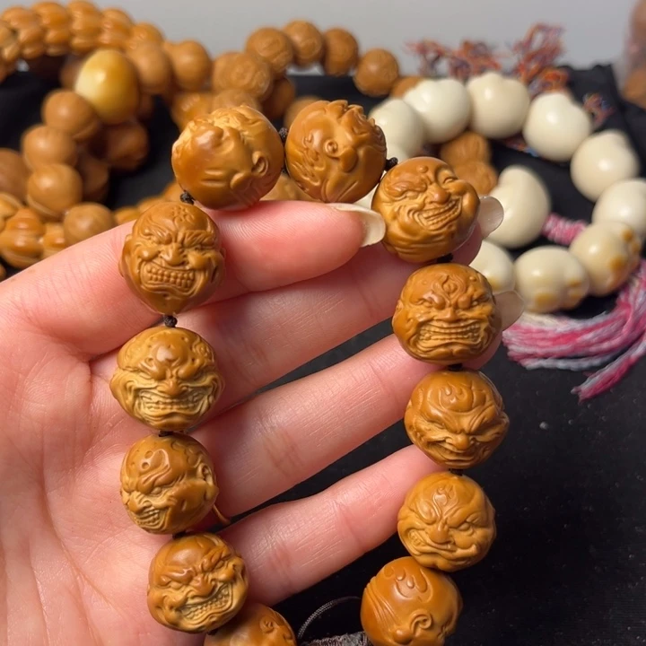 吊坠橄榄核火焰恶僧