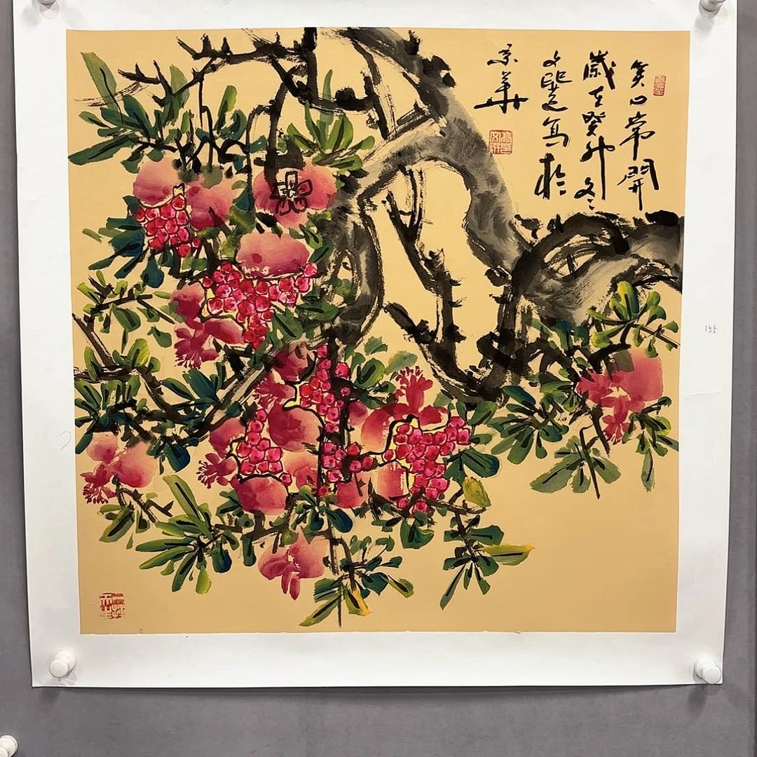 国画国画纯手绘作品请放心去藏