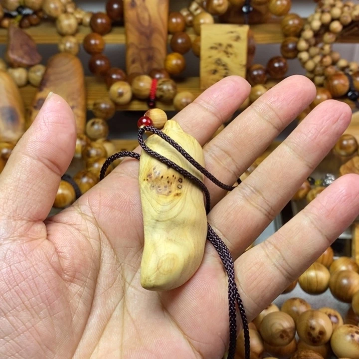 柏木（崖柏）崖柏手把件