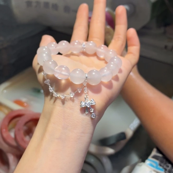 未镶嵌手镯石英质玉
