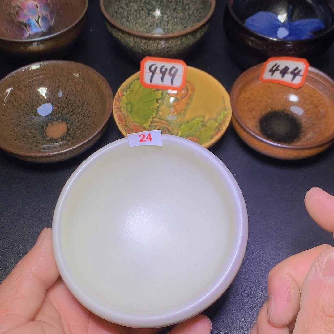 茶盏24 建盏主人杯客杯