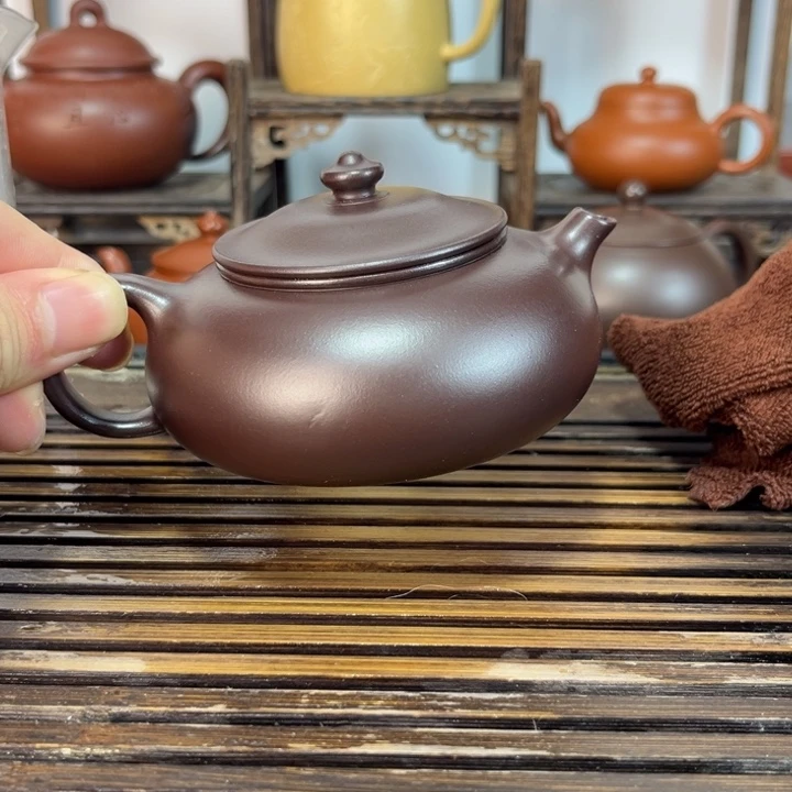 紫砂茶壶原矿紫砂手工制作