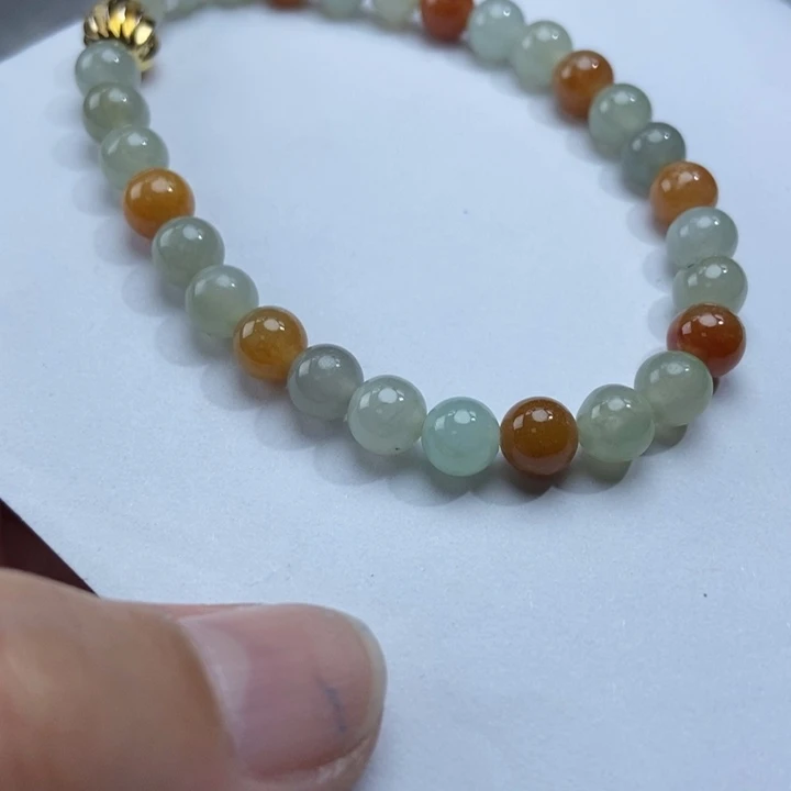 翡翠未镶嵌颈饰123