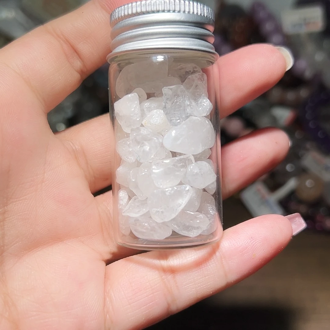水晶手链未镶嵌喜马拉雅消磁石