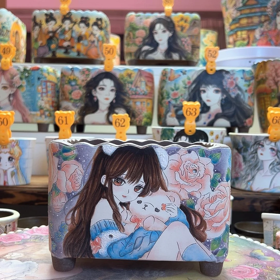 Gogo的精工萌娃长方盆