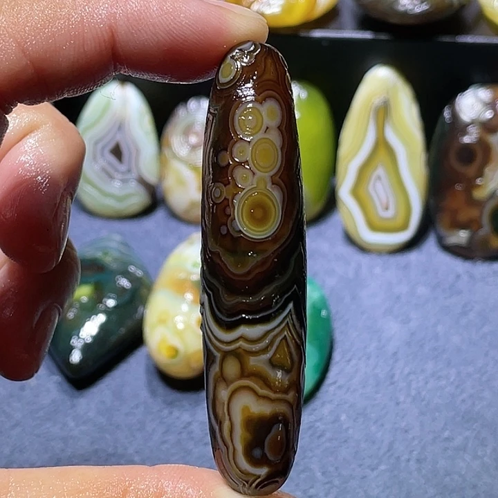 玛瑙/玉髓未镶嵌吊坠(不含链)