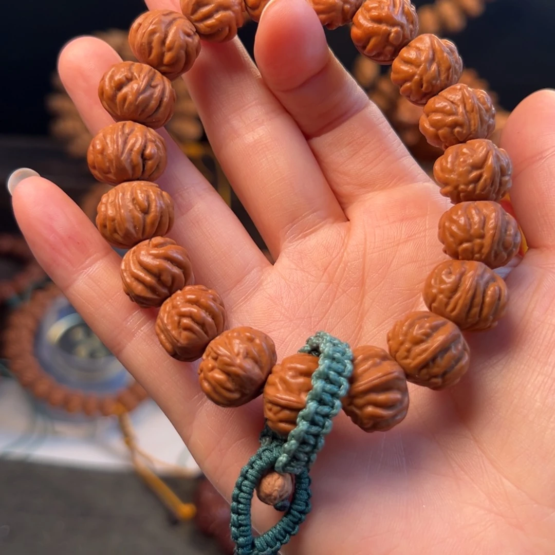 【闪购商品】桃核吊坠梦**鬼15玉龙脊弹力绳