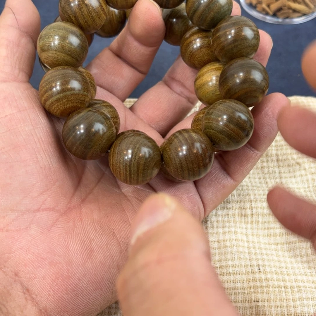维腊木（绿檀）手串/手链35.88