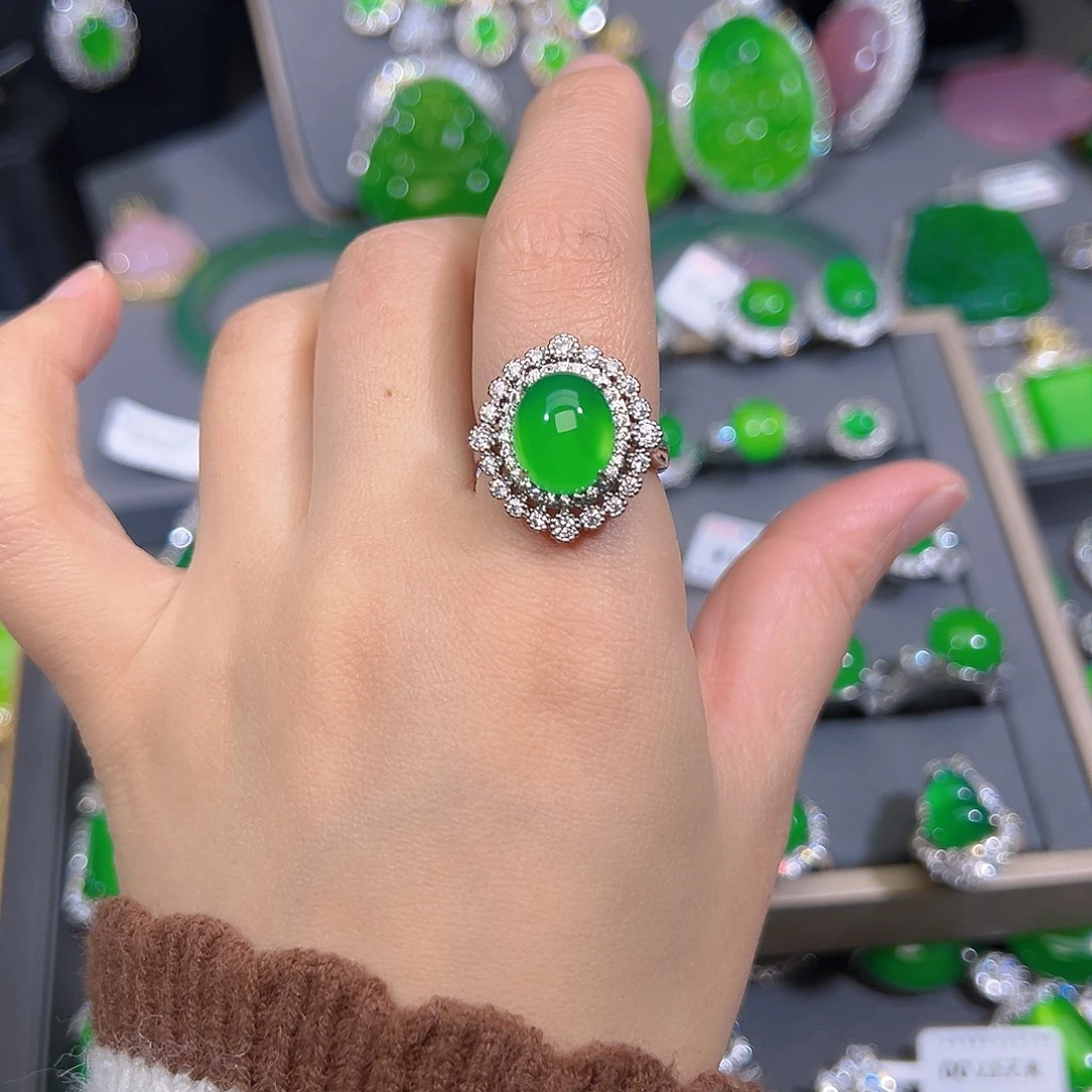 玛瑙/玉髓合金戒指