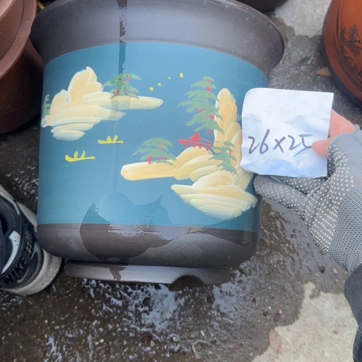 紫砂花盆特价商品