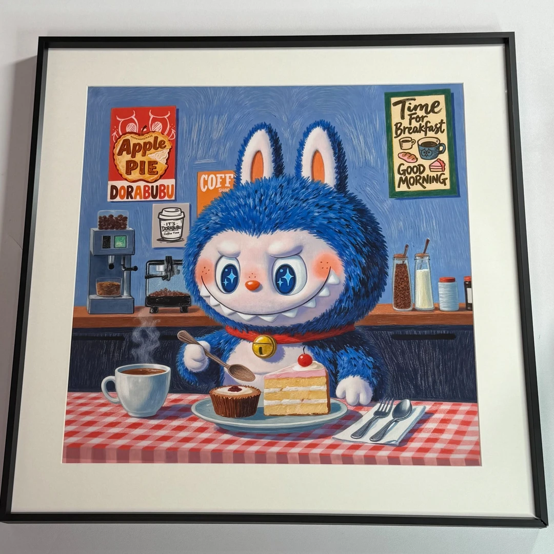 【含铝框】- 版画-50*50cm - 艺术微喷