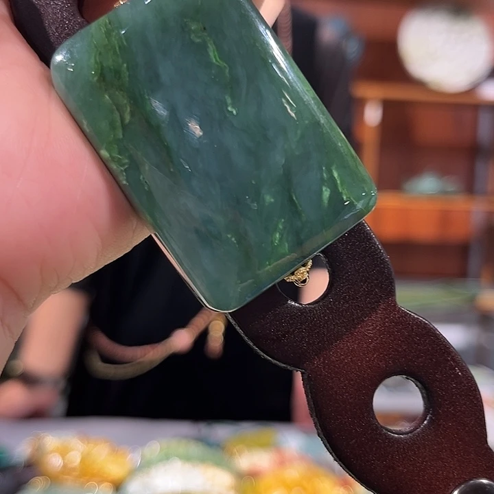 未镶嵌岫玉毛衣链
