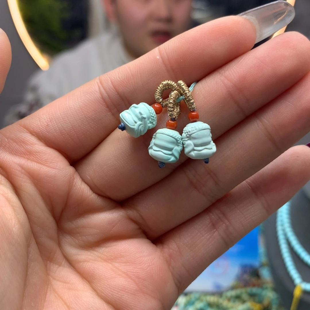 绿松石挂件未镶嵌