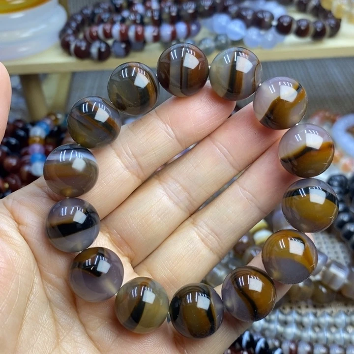 玛瑙/玉髓未镶嵌手链