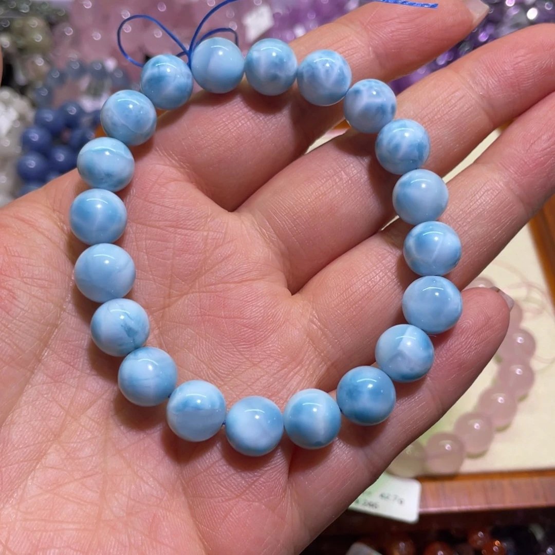 针钠钙石（海纹石）未镶嵌手链单****⭐