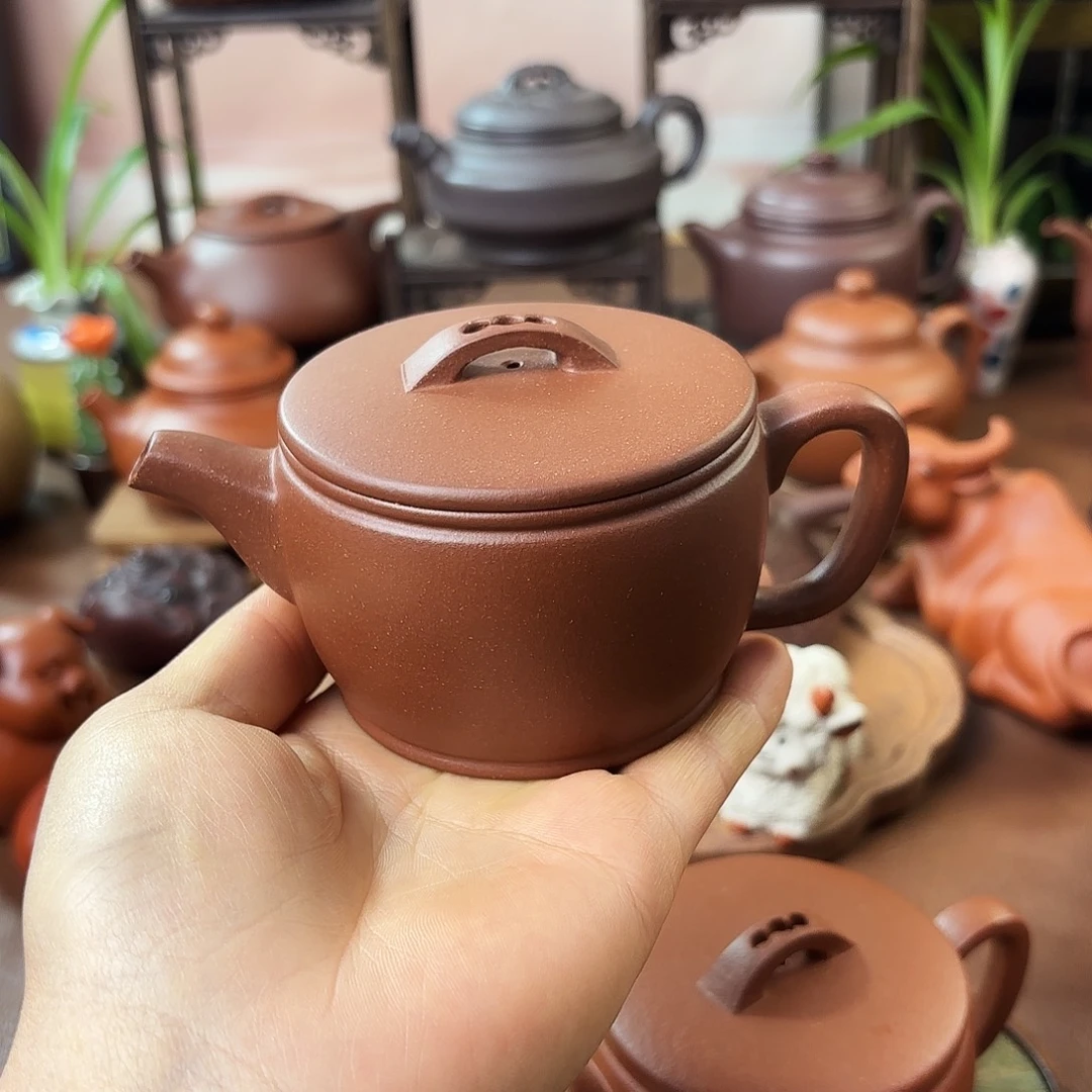 茶壶紫砂汉瓦底槽清150cc