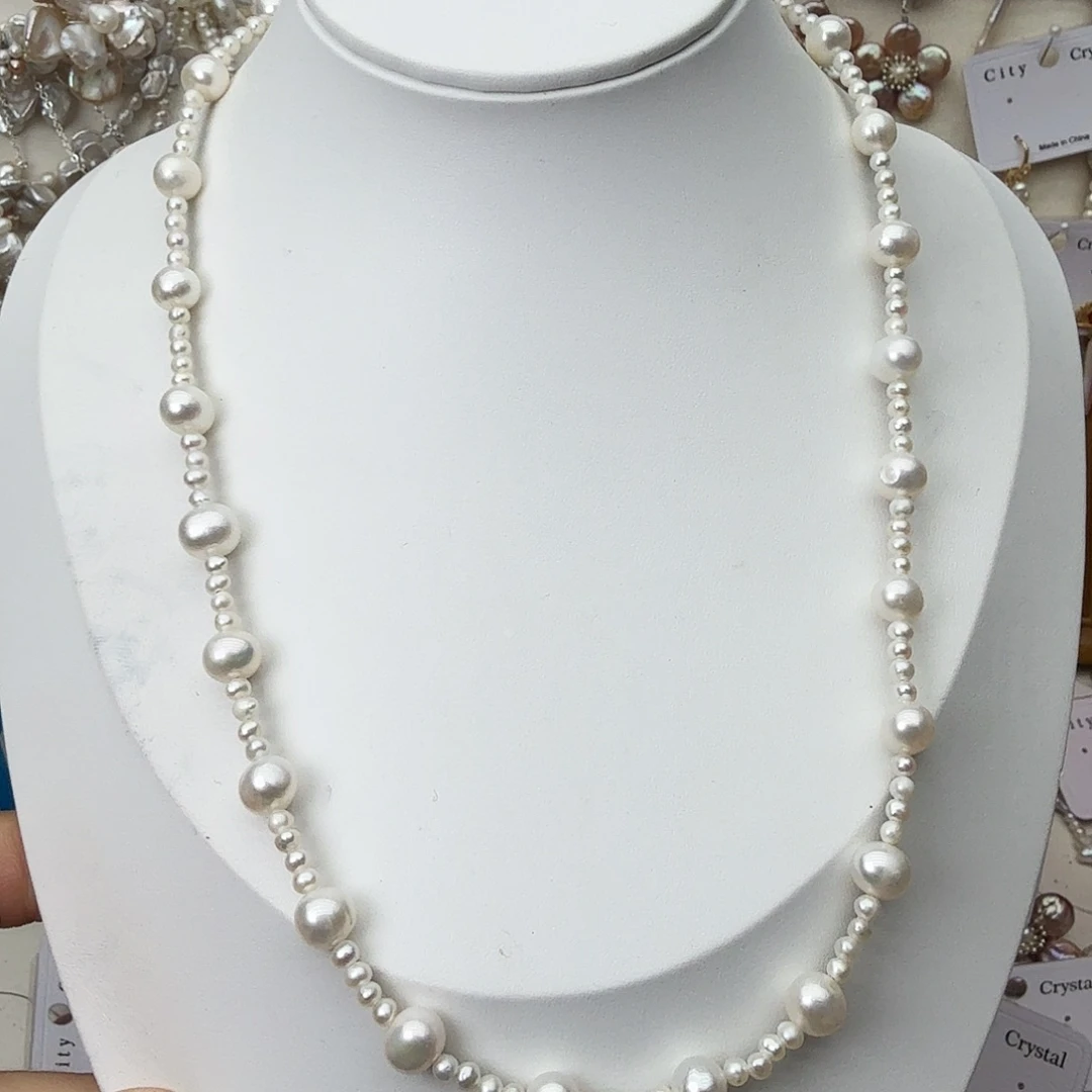 淡水珍珠未镶嵌颈饰