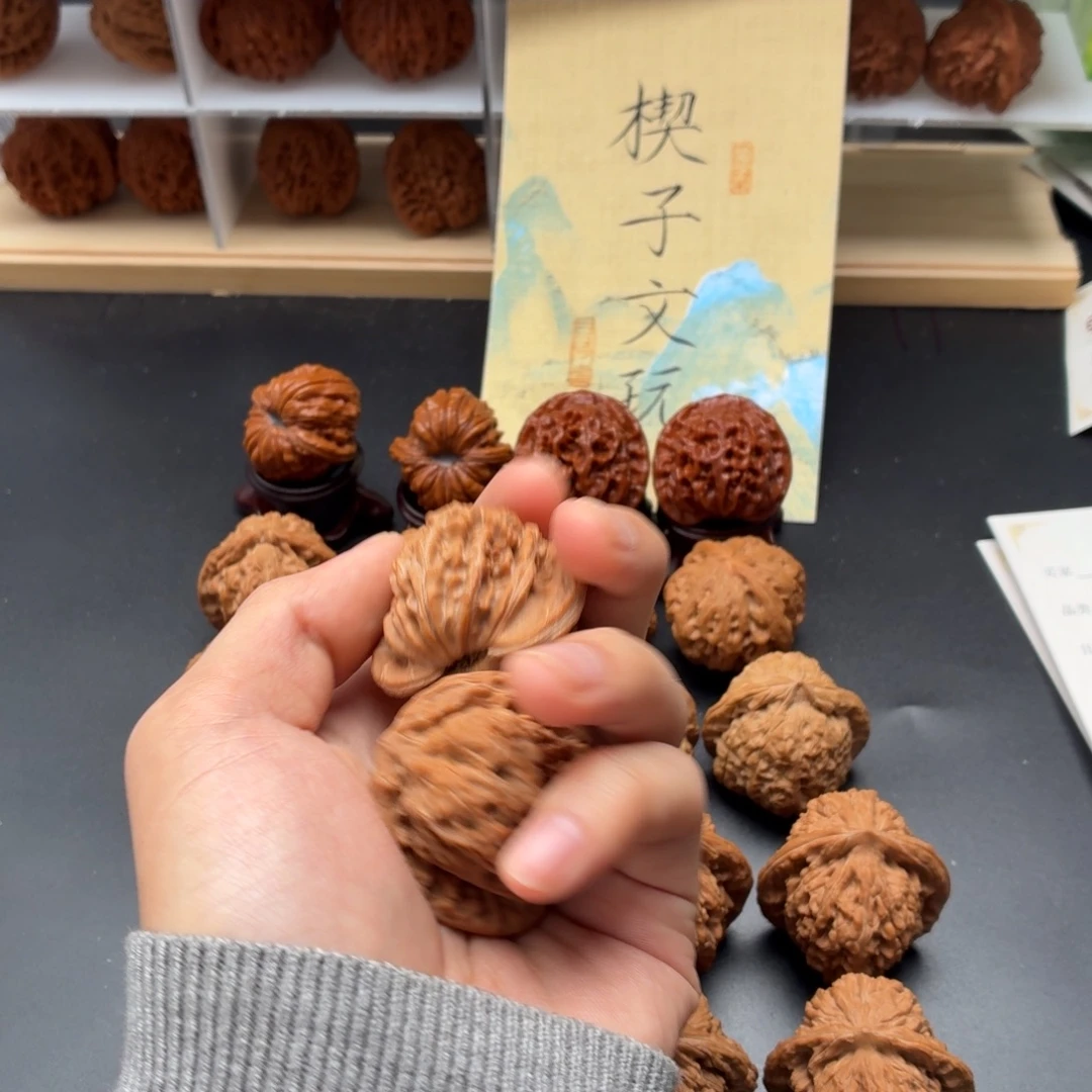 把件文玩核桃张云飞四座楼41.5全品无修