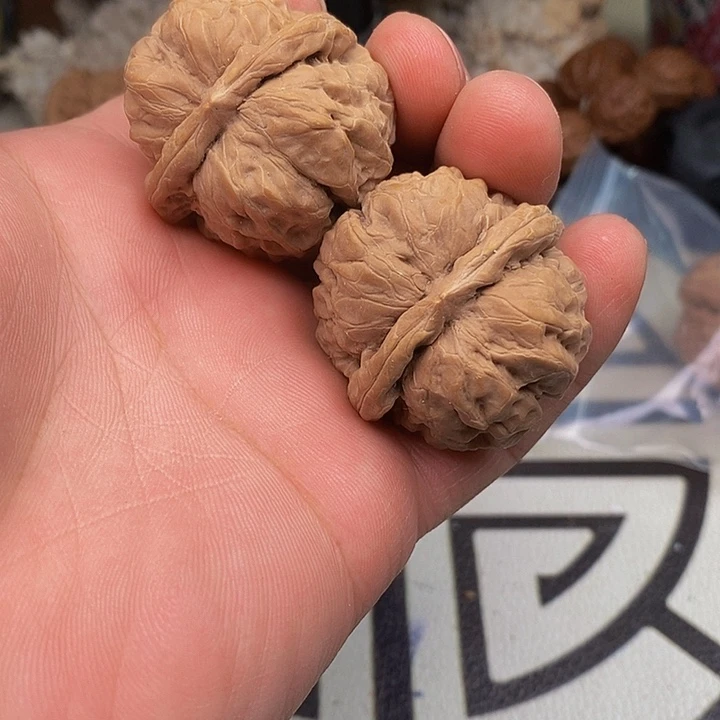 桃核把件时*蛤蟆头狮子头