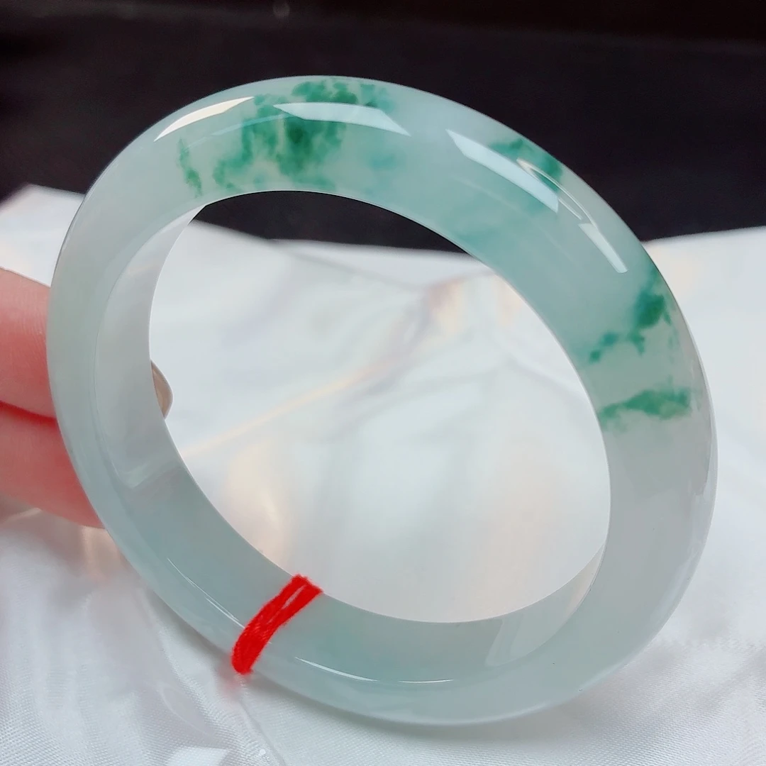 翡翠未镶嵌手镯57