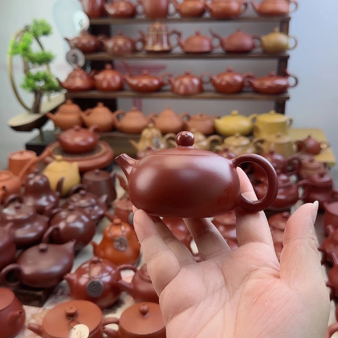 老***叔朱泥壶茶具套装家用茶具