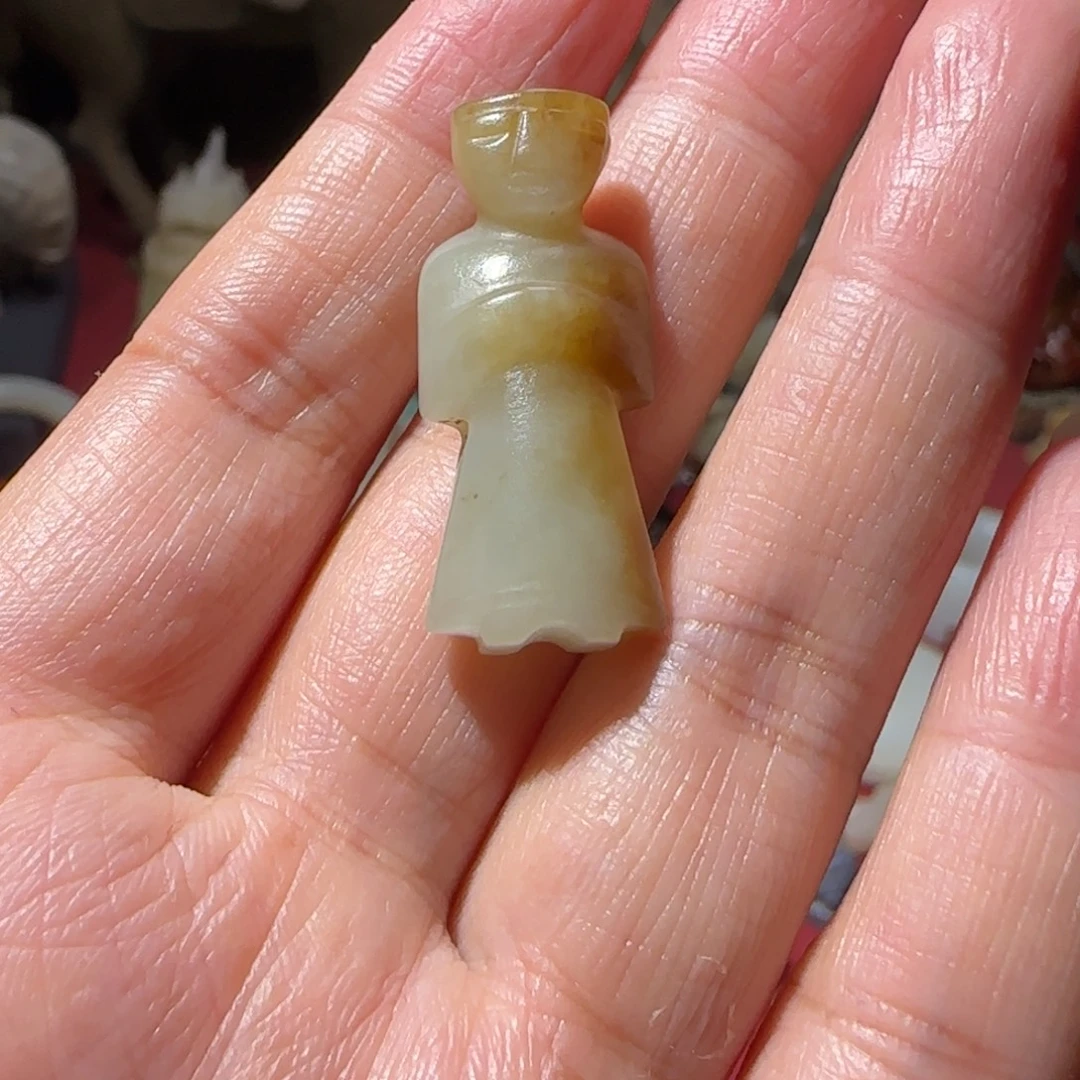 暮***初和田玉未镶嵌挂件