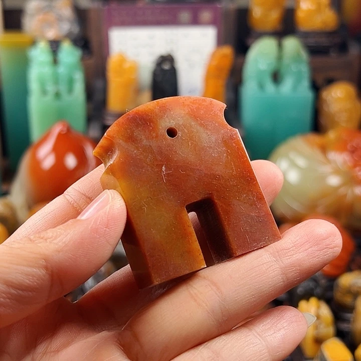 樱***寿山石印石老挝练习章