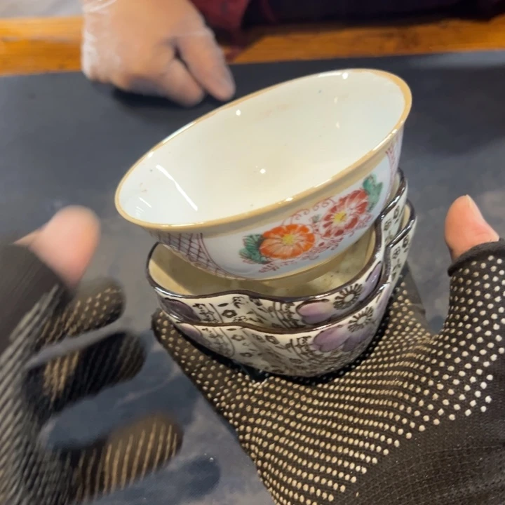 真***镀瓷片拾六家的瓷器瓷器