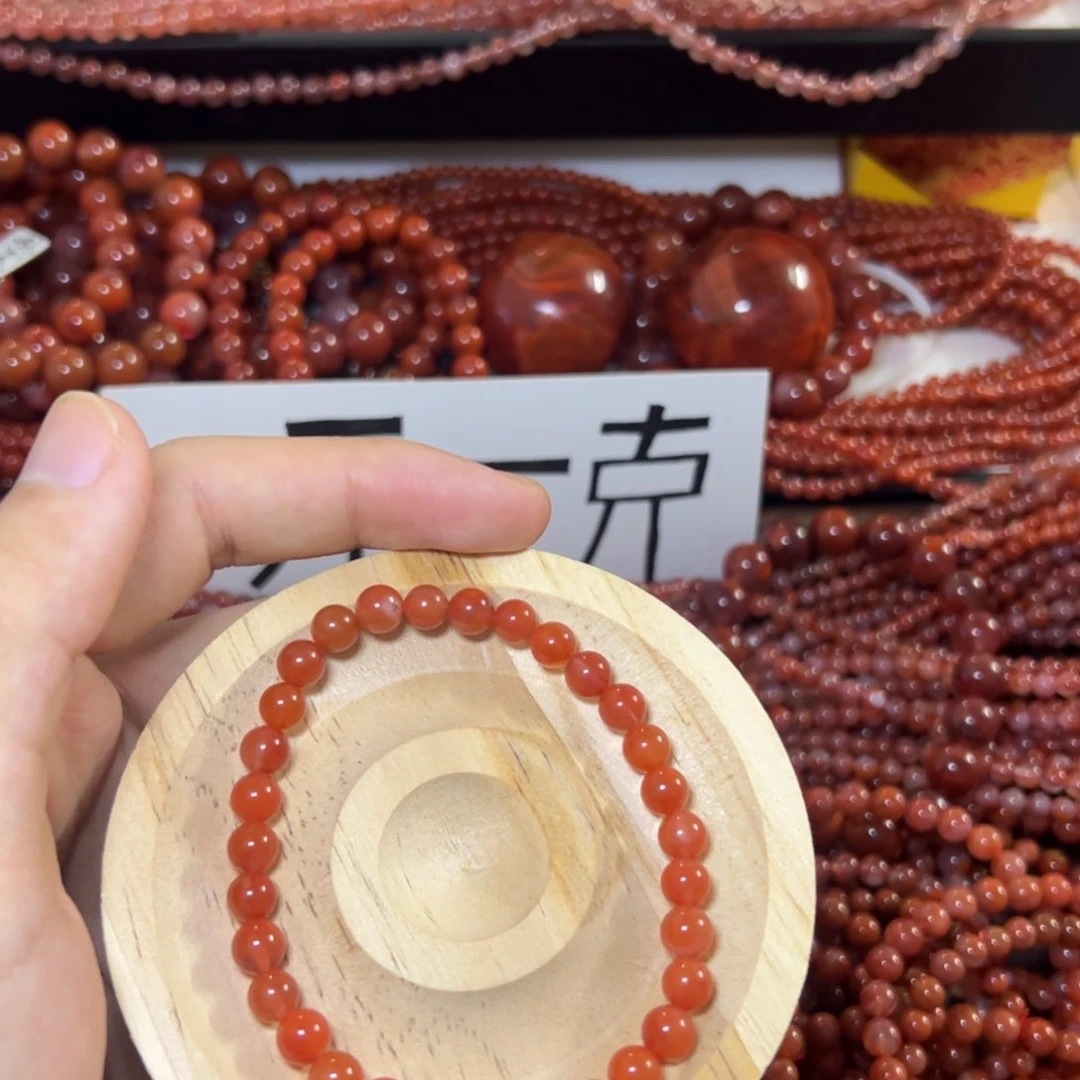 未镶嵌手串南红玛瑙