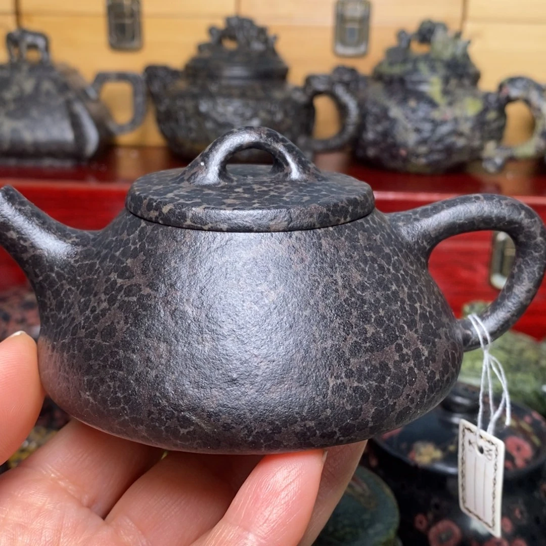 冰碛岩豹纹石瓢壶160cc