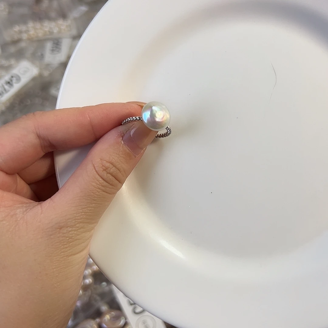 淡水珍珠钛钢天然淡水珍珠