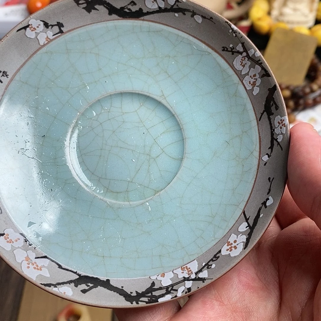碟瓷器制作工艺精湛