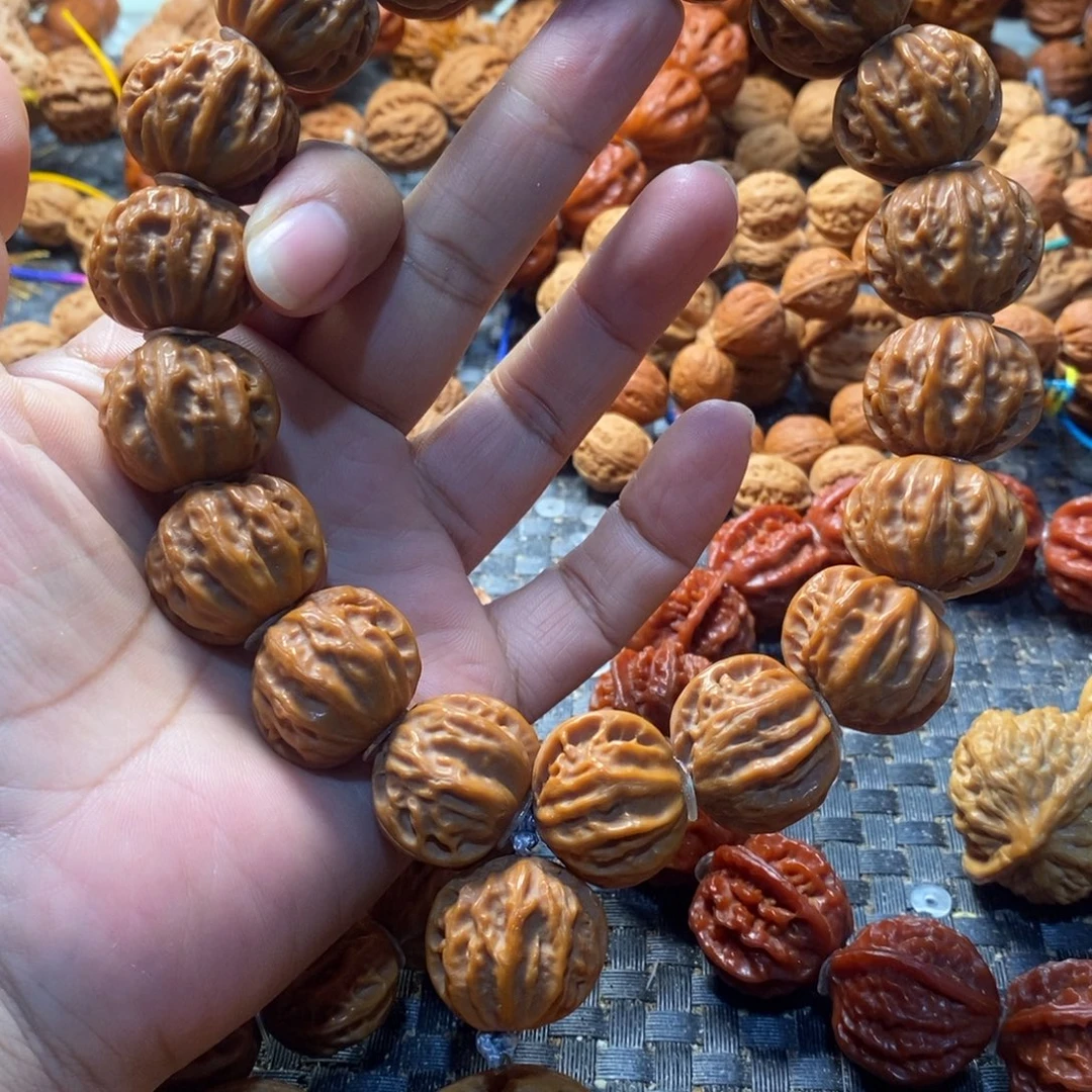 淄***园吊坠文玩核桃树王京八棱