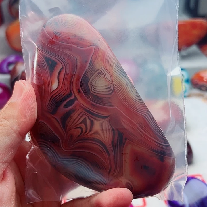 玛瑙/玉髓吊坠或手把合金扣****鱼