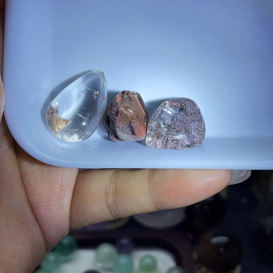 水晶珠宝半成品未镶嵌65幽灵水滴➕随形