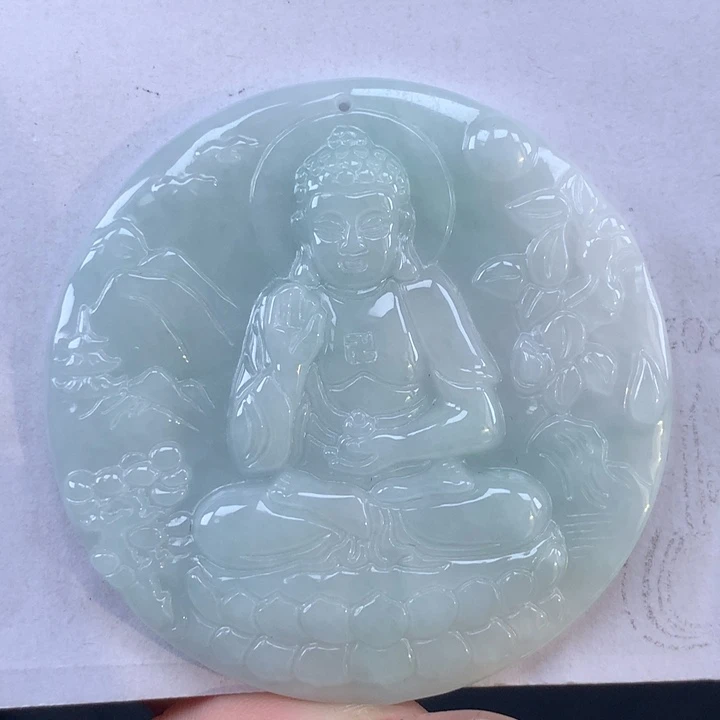 颈饰未镶嵌翡翠阿弥陀佛