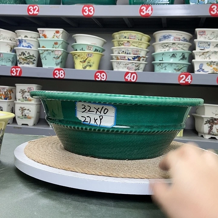 紫砂紫砂花盆08211