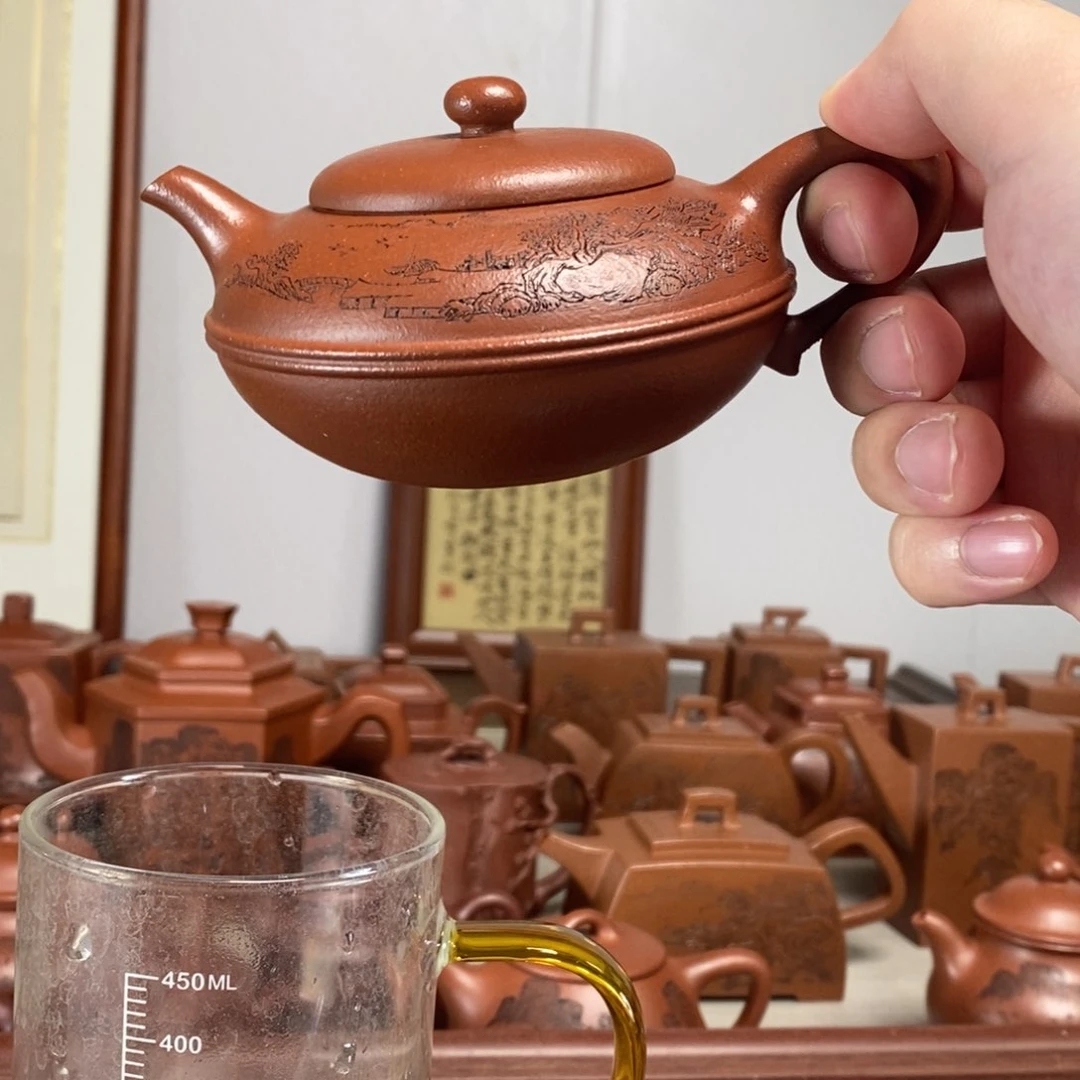茶壶紫砂原矿泥料传统工艺制作