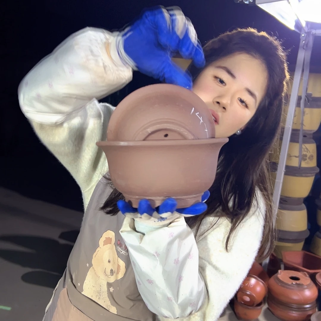 14+17查林小碗花盆花盆花盆