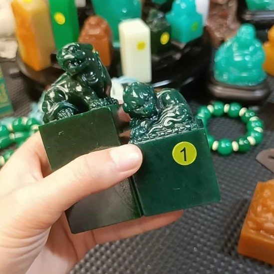 小***草寿山石印石小草老师